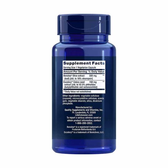 Advanced Olive Leaf Vascular Support with Celery Seed,, LFE