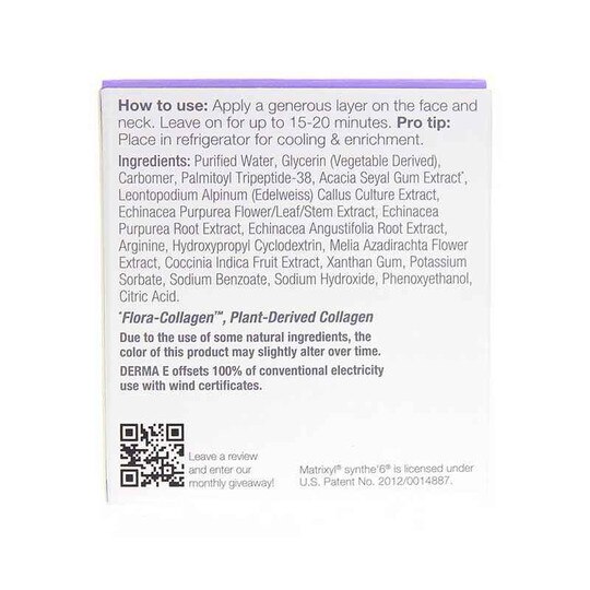Advanced Peptides & Flora-Collagen Cryo-Gel Mask, 2 Oz, DRE