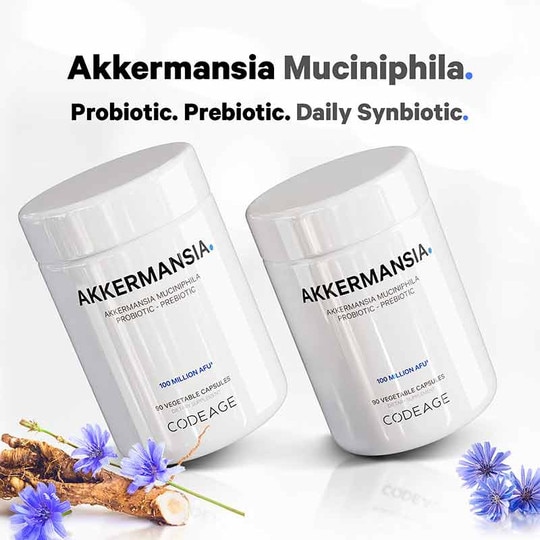 Akkermansia Probiotic Prebiotic, 90 Veg Capsules, CDE