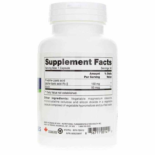ALA R+ SAP, 90 Capsules, NFH