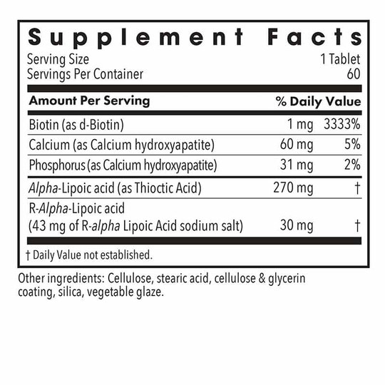 ALA Release, 60 Tablets, ARG