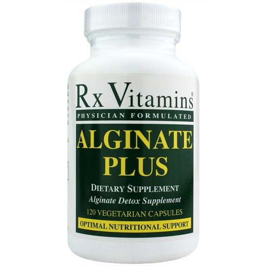 Alginate Plus Detox Supplement, 120 Veg Capsules, RXV