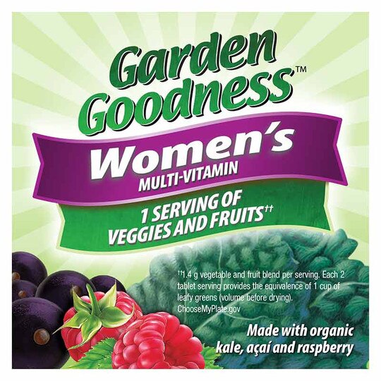 Alive Garden Goodness Women's Multi, 60 Tablets, NWA