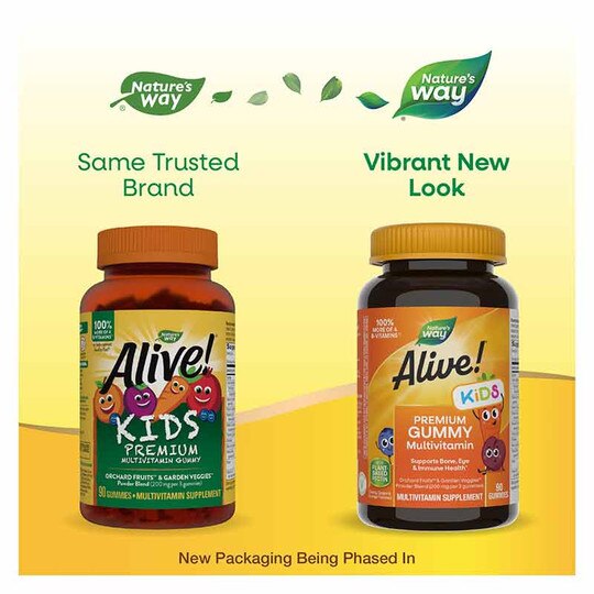 Alive Gummies Multi-Vitamin for Children, 90 Gummies, NWA