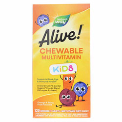 Alive Kids Chewable Complete Multivitamin 1