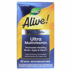 Alive Once Daily Men's 50+ Ultra Potency Multi