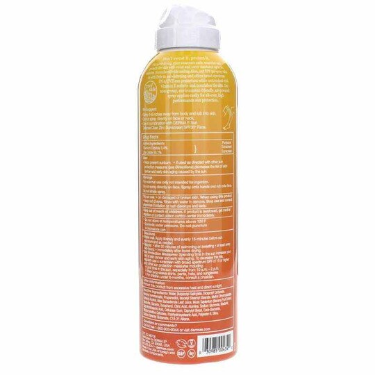 All Sport Performance Sheer Mineral Sunscreen Spray SPF 50, 6 Oz, DRE