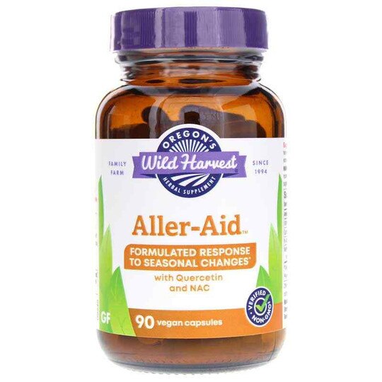Aller-Aid with Quercetin & NAC, 90 Vegan Capsules, OWH