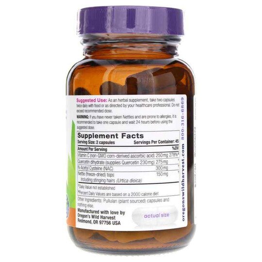 Aller-Aid with Quercetin & NAC, 90 Vegan Capsules, OWH