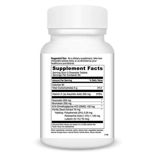 Aller-DMG Chewable Orange Creme, 120 Chewables, DL