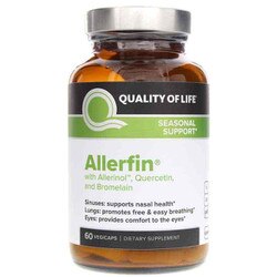 Allerfin with Allerinol Quercetin and Bromelain