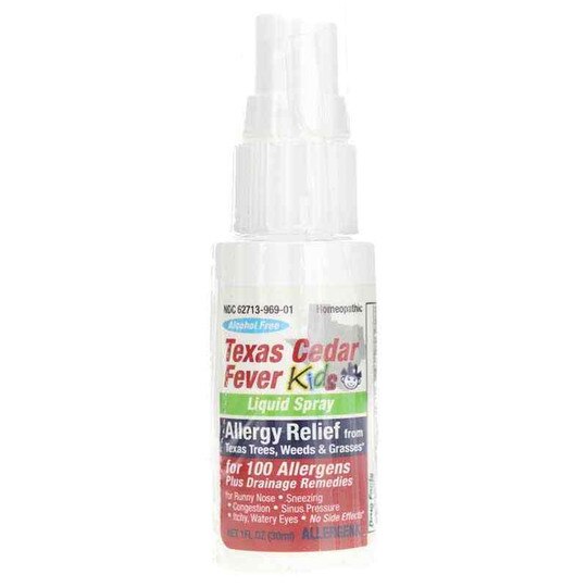 Allergena Texas Cedar Fever for Kids Spray, Progena