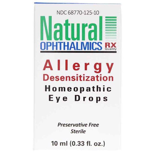 Allergy Desensitization Homeopathic Eye Drops, .33 Oz, NTO