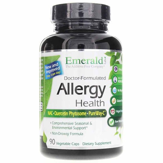 Allergy Health, 120 Veg Capsules, EMD