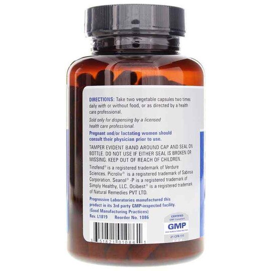 Allergy Modulator with Tinofend, 120 Veg Capsules, PGL