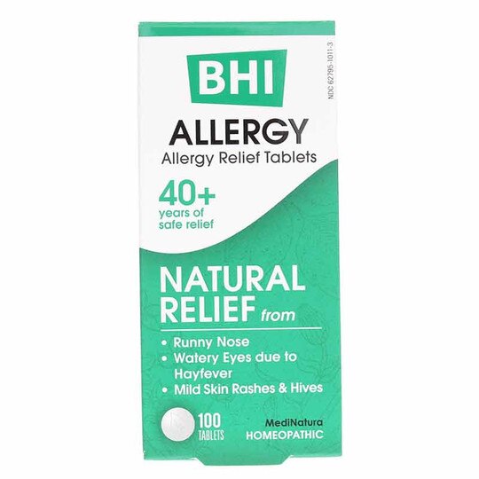 Allergy Relief Tablets, 100 Tablets, BHI