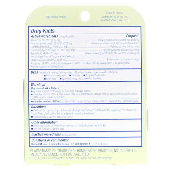 AllergyCalm Kids Allergy Relief, 3 Tube, BOR