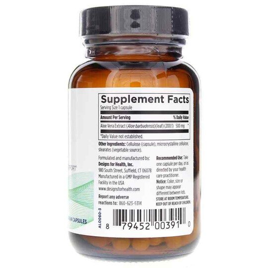 Aloe/200x, 60 Veg Capsules, DFH