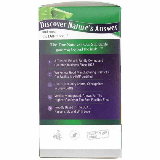 Aloe Vera Phytogel, 90 Veg Capsules, NAN