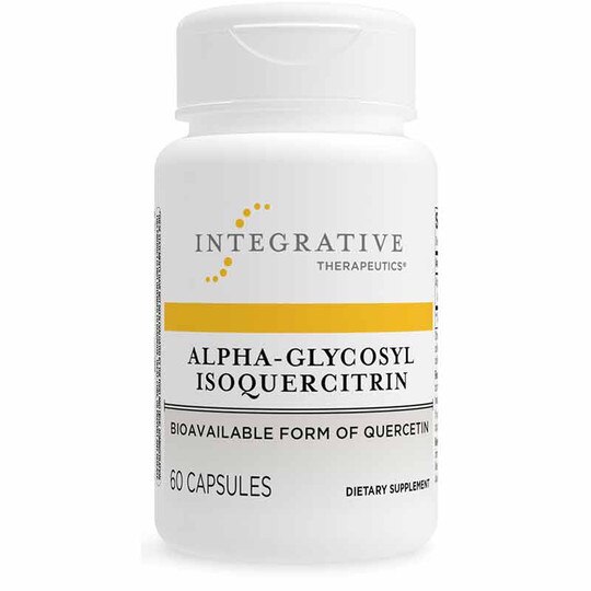 Alpha-Glycosyl Isoquercitrin, 60 Veg Capsules, INT