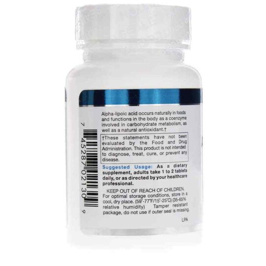 Alpha-Lipoic Acid 100 Mg, 60 Tablets, DGL