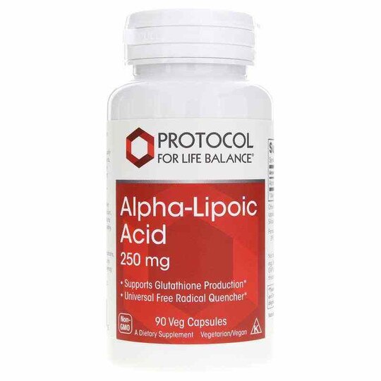 Alpha-Lipoic Acid 250 Mg, 90 Veg Capsules, PFLB