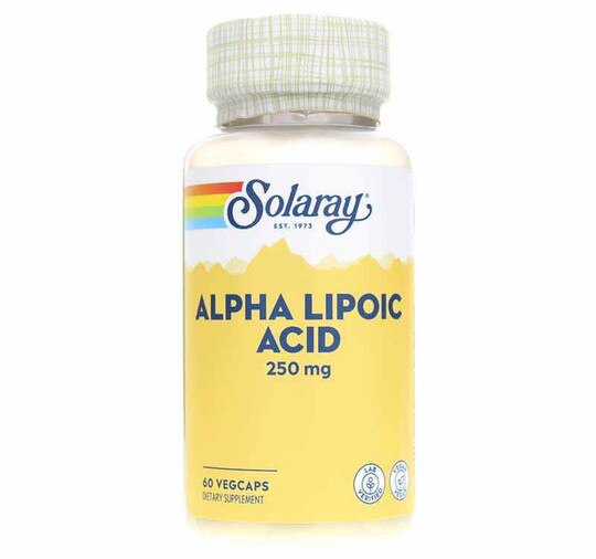Alpha Lipoic Acid 250 Mg, 60 Veg Capsules, SLR
