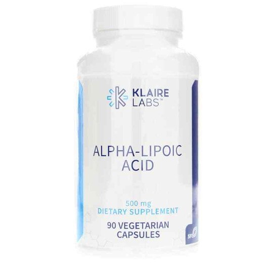 Alpha Lipoic Acid 500 Mg, 90 Veg Capsules, KL