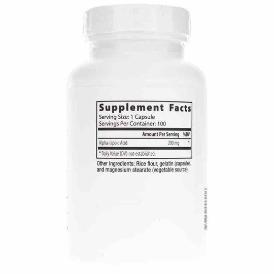 Alpha-Lipoic Acid, 100 Capsules, ND