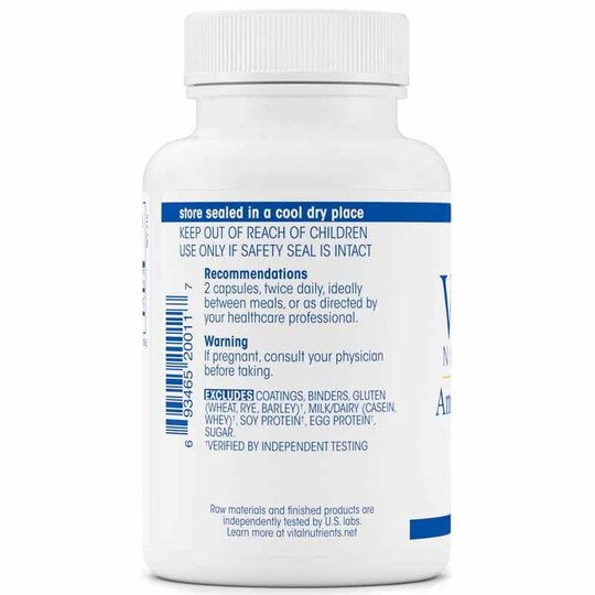 American Ginseng Extract 250 Mg, 100 Capsules, VTN