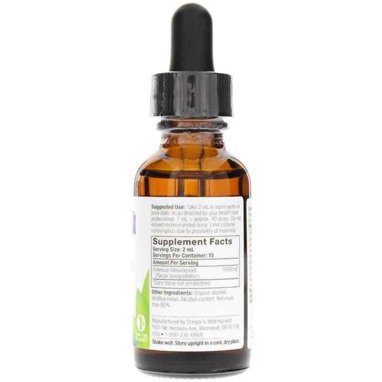 American Ginseng Extract, 1 Oz, OWH