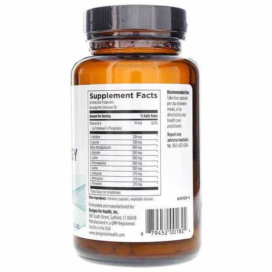 Amino Acid Synergy, 120 Veg Capsules, DFH