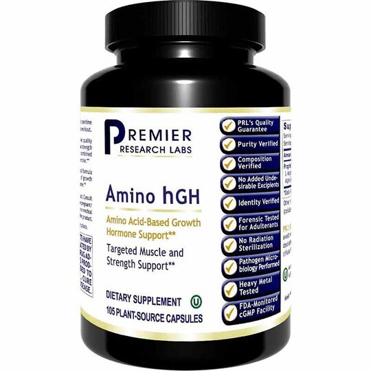 Amino hGH Growth Hormone Support, 105 Capsules, PRL