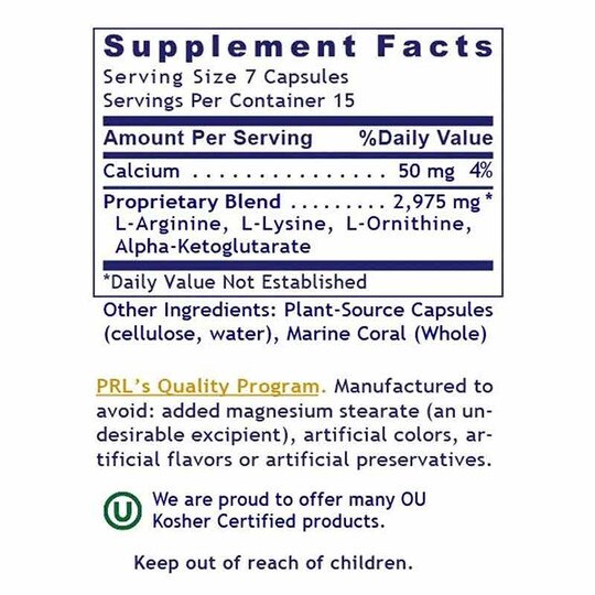 Amino hGH Growth Hormone Support, 105 Capsules, PRL