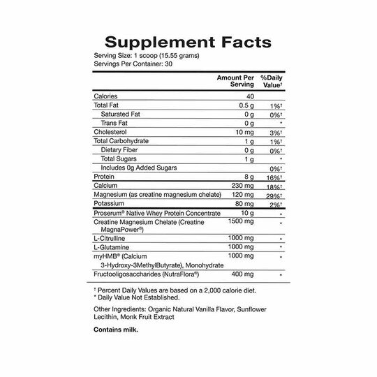Amino Whey Pro Advantage, Vanilla, NHP
