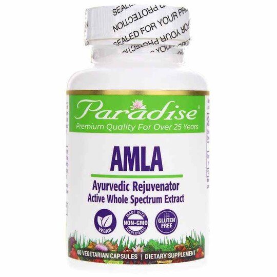 Amla, 60 Veg Capsules, PHE