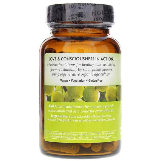 Amla Certified Organic, 90 Veg Capsules, OGI