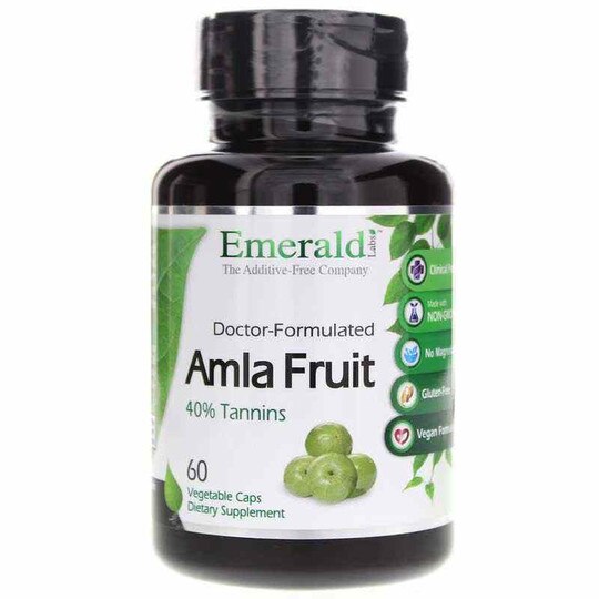 Amla Fruit Extract, 60 Veg Capsules, EMD