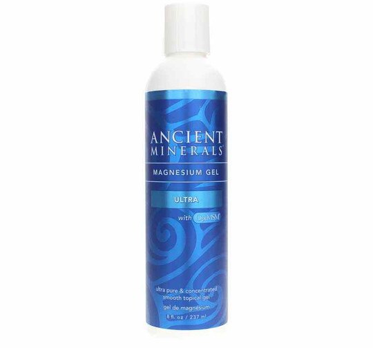 Ancient Minerals Magnesium Gel Ultra w/MSM, 8 Oz, ENV