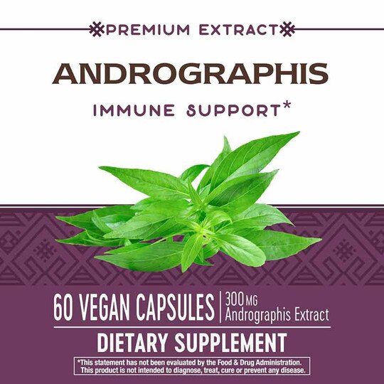 Andrographis Extract, 60 Veg Capsules, NWA