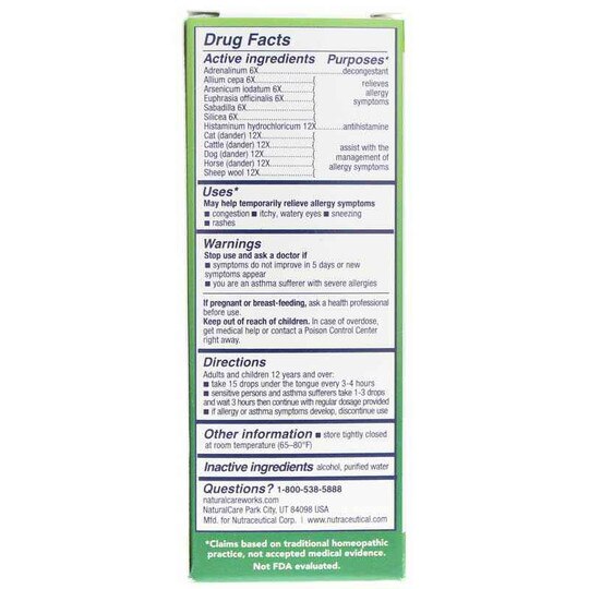 Animal Hair & Dander, 1 Oz, BAL