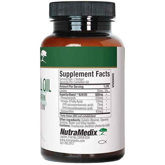 Antarctic Krill Oil, 60 Softgels, NTX