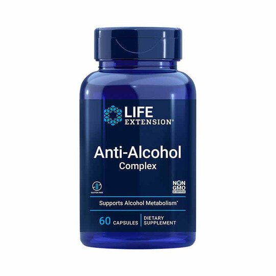 Anti-Alcohol Complex, 60 Capsules, LFE