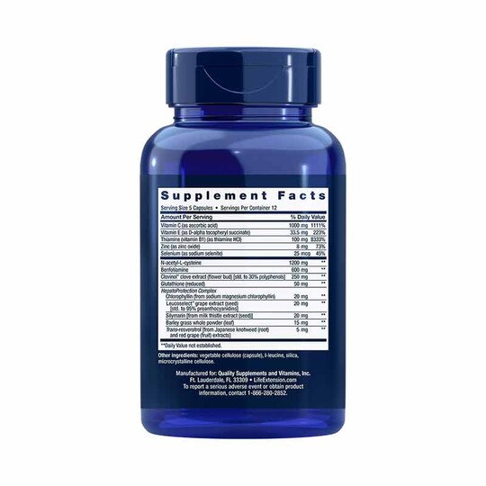 Anti-Alcohol Complex, 60 Capsules, LFE
