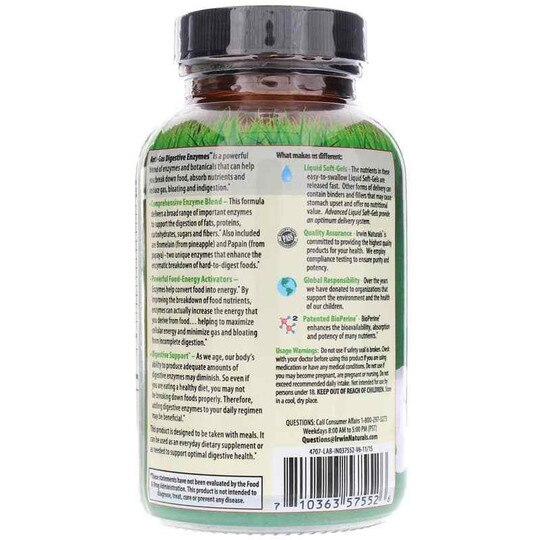 Anti-Gas, 45 Liquid Softgels, IRN