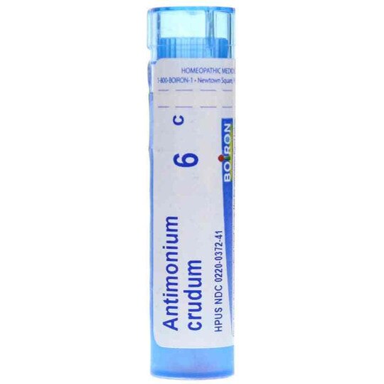 Antimonium Crudum 6C, 80 Pellets, BOR