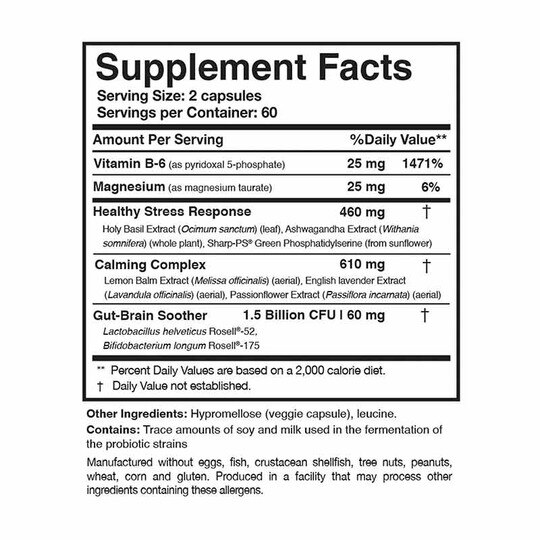 AnxiaEase, 120 Capsules, RSN