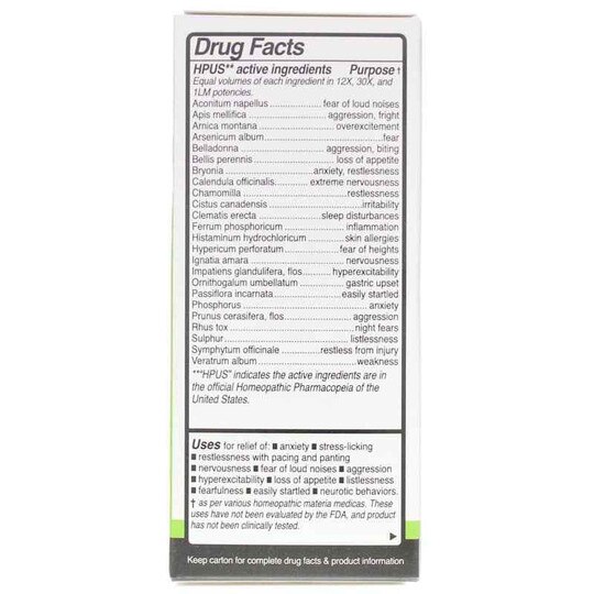 Anxiety & Stress for Cats Homeopathic, 4 Oz, NPP