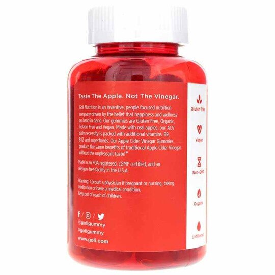 Apple Cider Vinegar Gummies, 60 Gummies, GNI