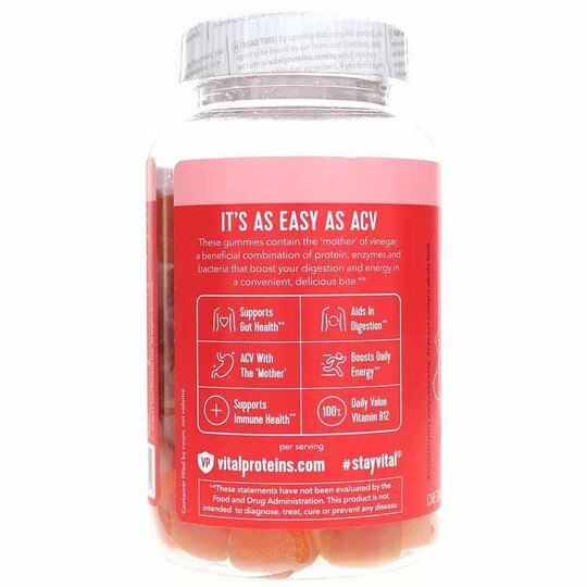 Apple Cider Vinegar Gummies, Vital Proteins